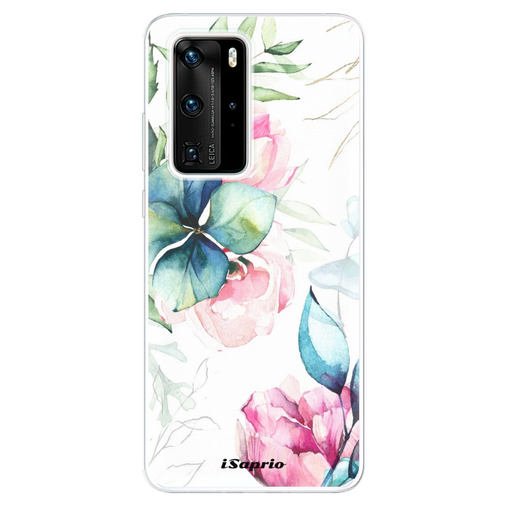 Odolné silikonové pouzdro iSaprio - Flower Art 01 - Huawei P40 Pro