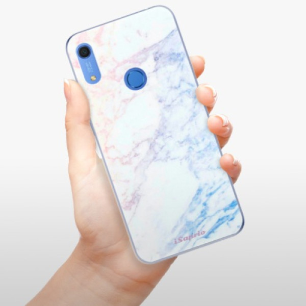 Silikonové pouzdro iSaprio - Huawei Y6s - Raibow Marble 10