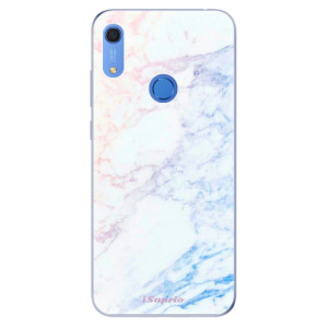 Silikonové pouzdro iSaprio - Huawei Y6s - Raibow Marble 10