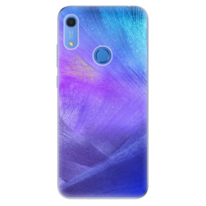 Silikonové pouzdro iSaprio - Huawei Y6s - Purple Feathers
