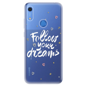 Odolné silikonové pouzdro iSaprio - Follow Your Dreams - white - na mobil Huawei Y6s