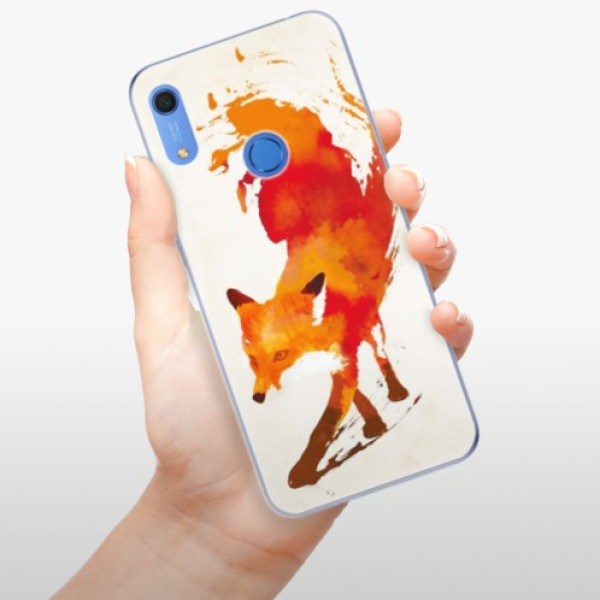 Silikonové pouzdro iSaprio - Huawei Y6s - Fast Fox