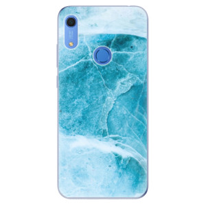 Odolné silikonové pouzdro iSaprio - Blue Marble - na mobil Huawei Y6s