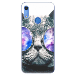 Silikonové pouzdro iSaprio - Huawei Y6s - Galaxy Cat