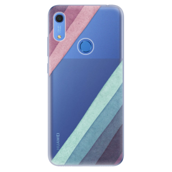 Odolné silikonové pouzdro iSaprio - Glitter Stripes 01 - Huawei Y6s