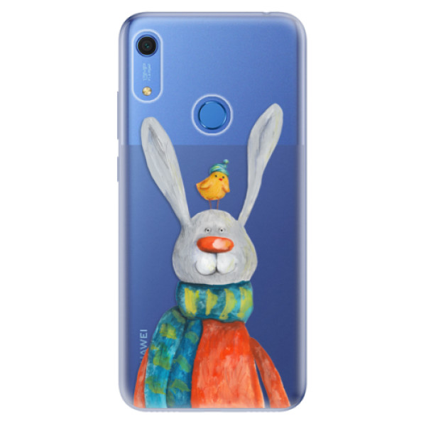Odolné silikonové pouzdro iSaprio - Rabbit And Bird - Huawei Y6s