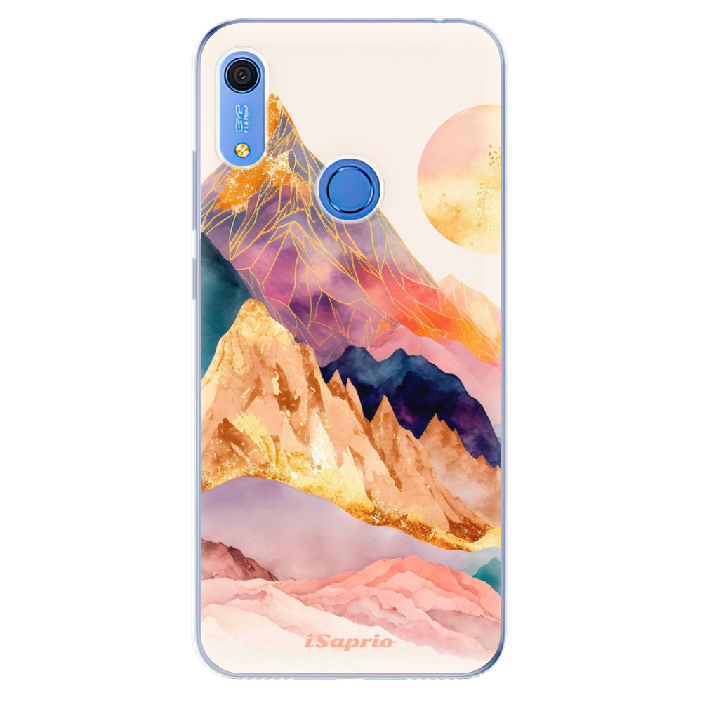 Odolné silikonové pouzdro iSaprio - Abstract Mountains - Huawei Y6s