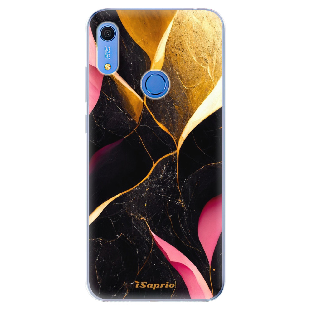 Odolné silikonové pouzdro iSaprio - Gold Pink Marble - Huawei Y6s