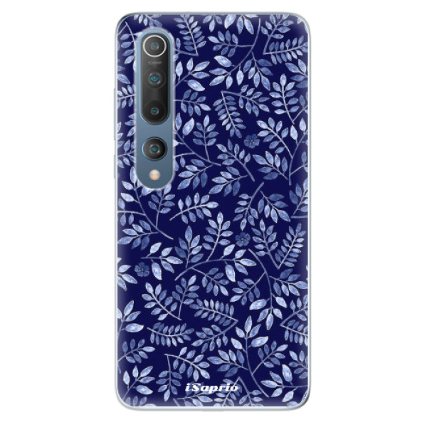 Odolné silikonové pouzdro iSaprio - Blue Leaves 05 - Xiaomi Mi 10 / Mi 10 Pro