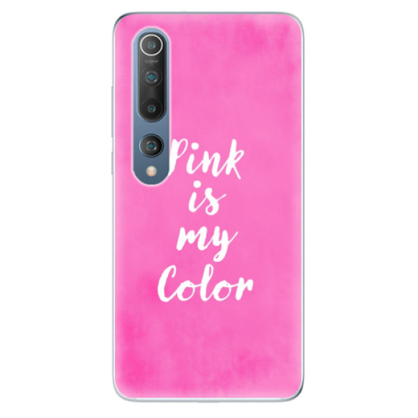 Odolné silikonové pouzdro iSaprio - Pink is my color - Xiaomi Mi 10 / Mi 10 Pro
