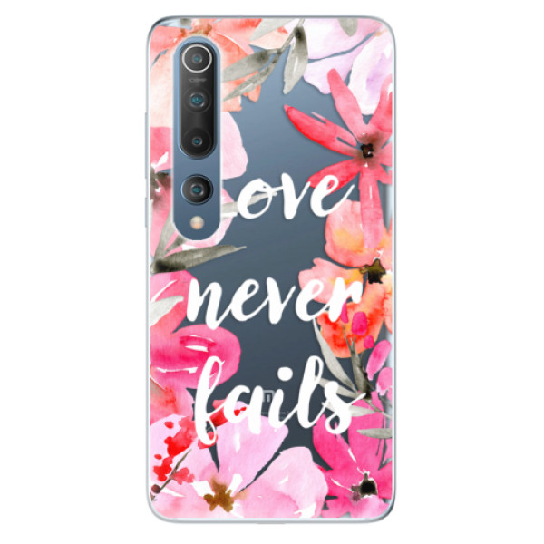 Odolné silikonové pouzdro iSaprio - Love Never Fails - Xiaomi Mi 10 / Mi 10 Pro