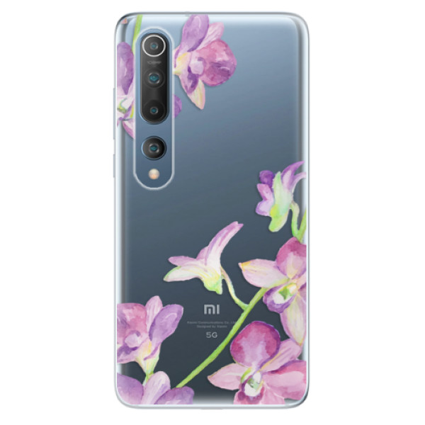 Odolné silikonové pouzdro iSaprio - Purple Orchid - Xiaomi Mi 10 / Mi 10 Pro