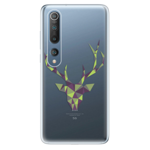 Odolné silikonové pouzdro iSaprio - Deer Green - Xiaomi Mi 10 / Mi 10 Pro