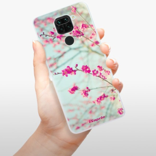 Silikonové pouzdro iSaprio - Xiaomi Redmi Note 9 - Blossom 01