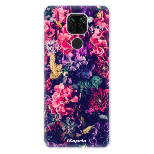 Silikonové pouzdro iSaprio - Xiaomi Redmi Note 9 - Flowers 10