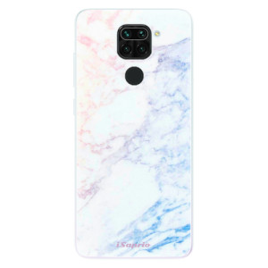Silikonové pouzdro iSaprio - Xiaomi Redmi Note 9 - Raibow Marble 10