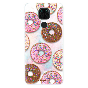 Silikonové pouzdro iSaprio - Xiaomi Redmi Note 9 - Donuts 11