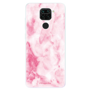 Silikonové pouzdro iSaprio - Xiaomi Redmi Note 9 - RoseMarble 16