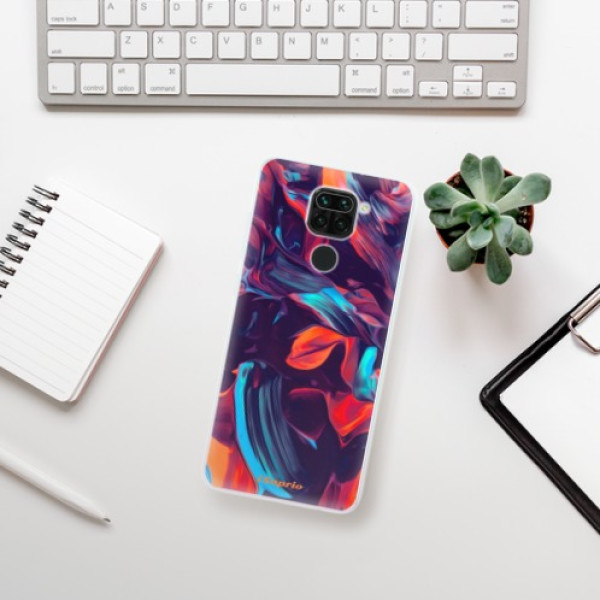 Silikonové pouzdro iSaprio - Xiaomi Redmi Note 9 - Color Marble 19