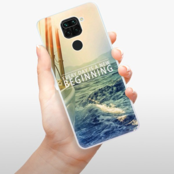 Silikonové pouzdro iSaprio - Xiaomi Redmi Note 9 - Beginning