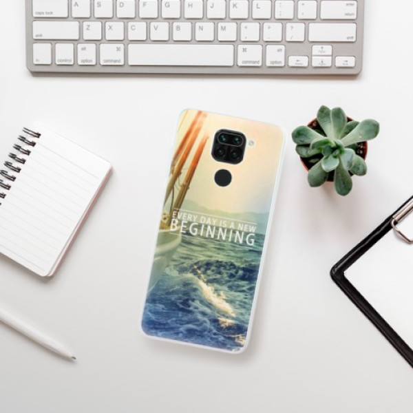 Silikonové pouzdro iSaprio - Xiaomi Redmi Note 9 - Beginning