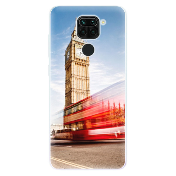 Silikonové pouzdro iSaprio - London 01 na mobil Xiaomi Redmi Note 9 (Silikonové odolné pouzdro, kryt, obal iSaprio s motivem London 01 na mobil Xiaomi Redmi Note 9)