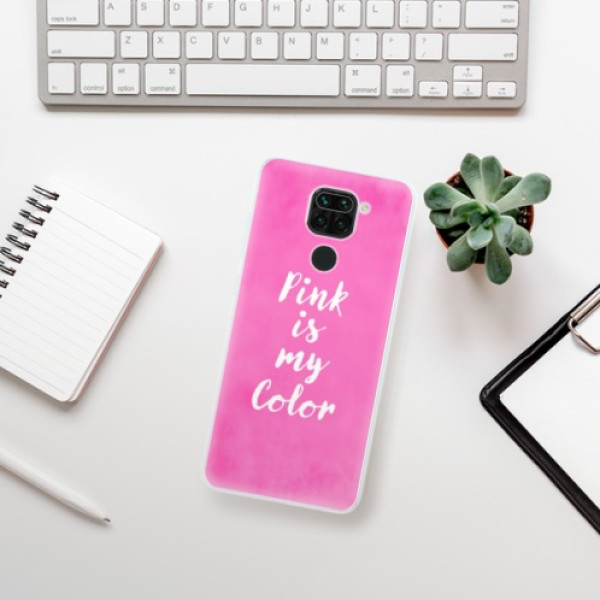 Silikonové pouzdro iSaprio - Xiaomi Redmi Note 9 - Pink is my color