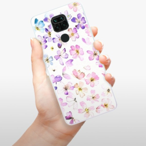 Silikonové pouzdro iSaprio - Xiaomi Redmi Note 9 - Wildflowers