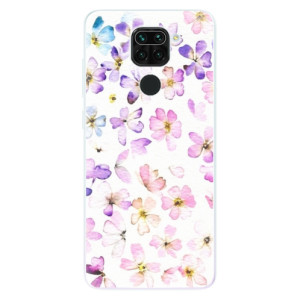 Silikonové pouzdro iSaprio - Xiaomi Redmi Note 9 - Wildflowers