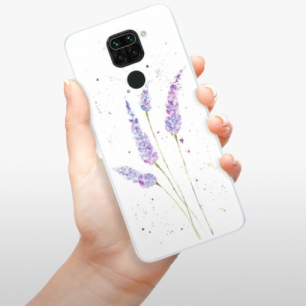 Silikonové pouzdro iSaprio - Xiaomi Redmi Note 9 - Lavender