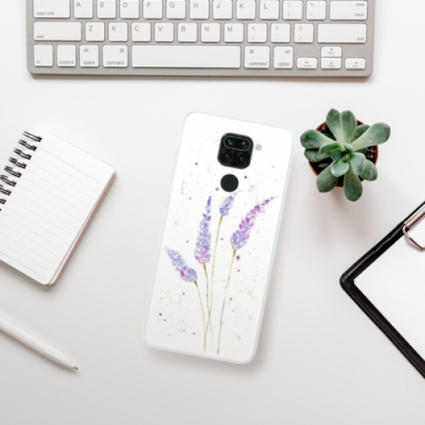 Silikonové pouzdro iSaprio - Xiaomi Redmi Note 9 - Lavender