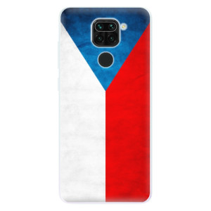 Silikonové pouzdro iSaprio - Xiaomi Redmi Note 9 - Czech Flag