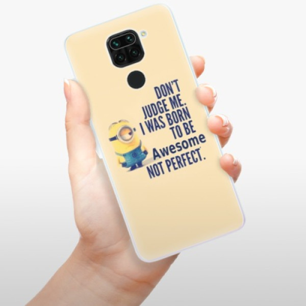 Silikonové pouzdro iSaprio - Xiaomi Redmi Note 9 - Be Awesome