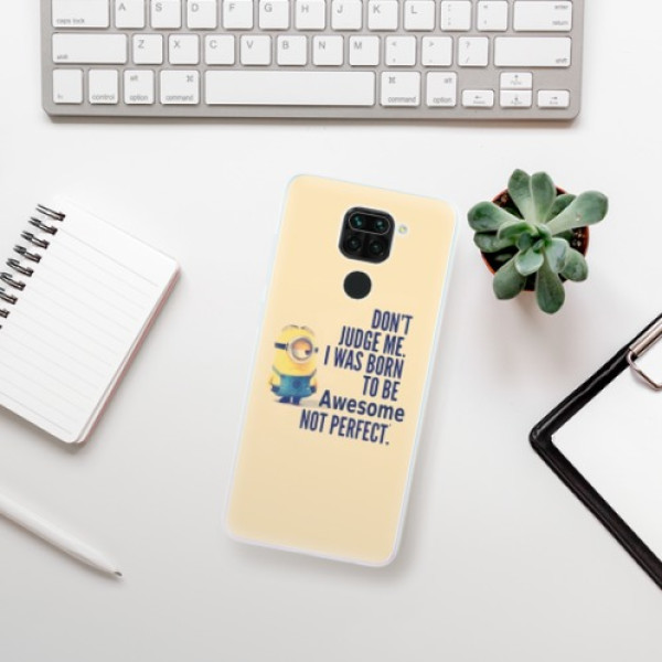 Silikonové pouzdro iSaprio - Xiaomi Redmi Note 9 - Be Awesome