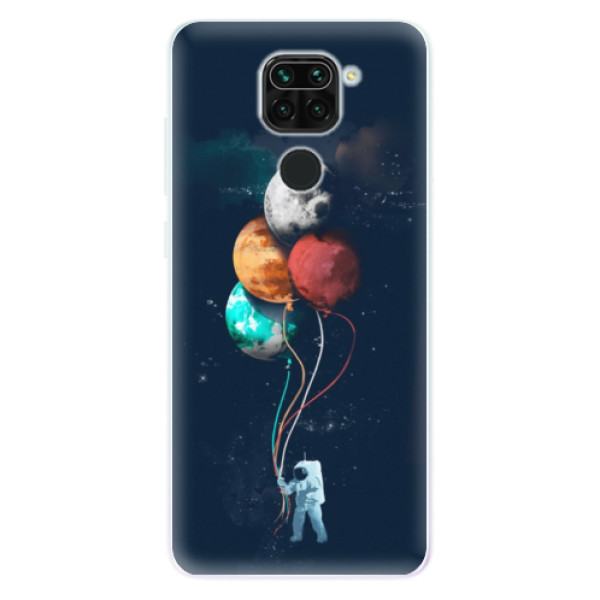 Odolné silikonové pouzdro iSaprio - Balloons 02 - Xiaomi Redmi Note 9