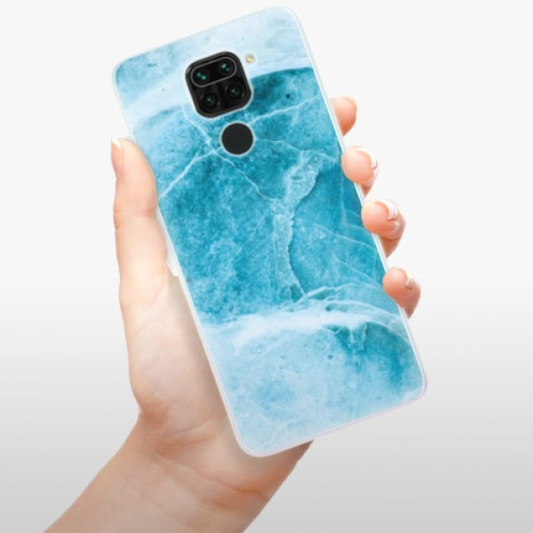 Silikonové pouzdro iSaprio - Xiaomi Redmi Note 9 - Blue Marble