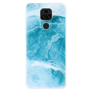 Silikonové pouzdro iSaprio - Xiaomi Redmi Note 9 - Blue Marble