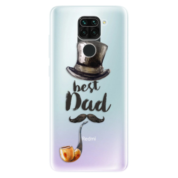 Odolné silikonové pouzdro iSaprio - Best Dad - Xiaomi Redmi Note 9