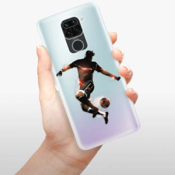 Silikonové pouzdro iSaprio - Xiaomi Redmi Note 9 - Fotball 01
