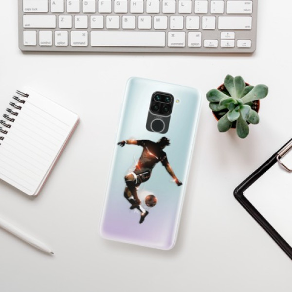 Silikonové pouzdro iSaprio - Xiaomi Redmi Note 9 - Fotball 01