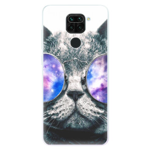 Silikonové pouzdro iSaprio - Xiaomi Redmi Note 9 - Galaxy Cat