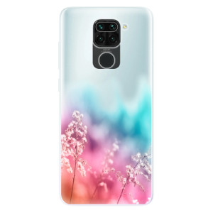 Silikonové pouzdro iSaprio - Xiaomi Redmi Note 9 - Rainbow Grass