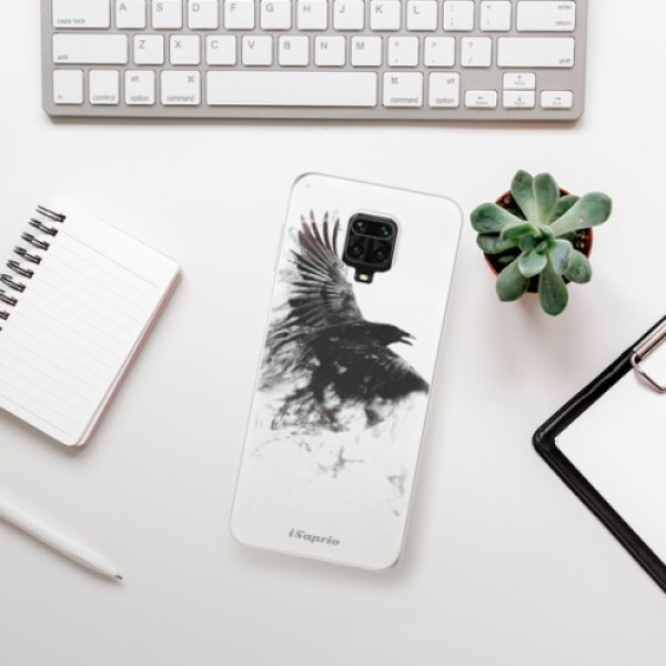 Silikonové pouzdro iSaprio - Xiaomi Redmi Note 9 Pro / Xiaomi Redmi Note 9S - Dark Bird 01