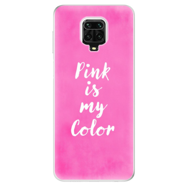 Odolné silikonové pouzdro iSaprio - Pink is my color - Xiaomi Redmi Note 9 Pro / Note 9S