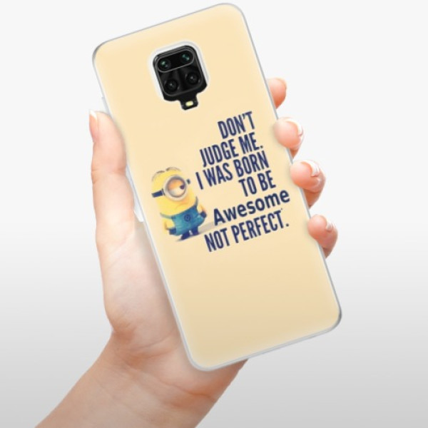Silikonové pouzdro iSaprio - Xiaomi Redmi Note 9 Pro / Xiaomi Redmi Note 9S - Be Awesome