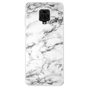 Silikonové pouzdro iSaprio - Xiaomi Redmi Note 9 Pro / Xiaomi Redmi Note 9S - White Marble 01