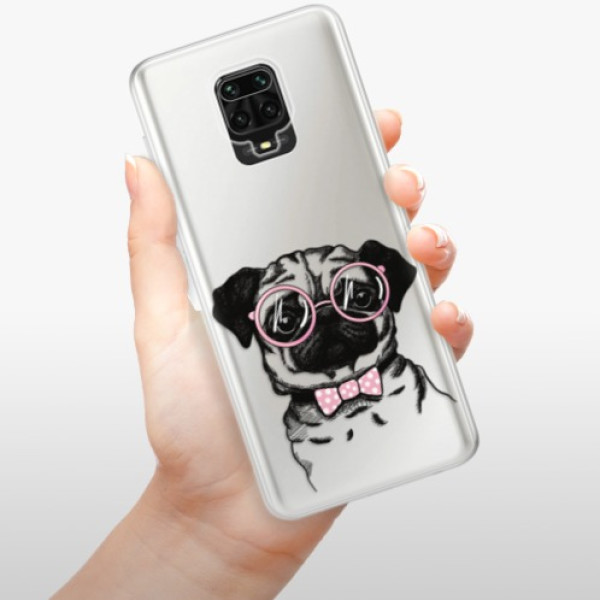 Silikonové pouzdro iSaprio - Xiaomi Redmi Note 9 Pro / Xiaomi Redmi Note 9S - The Pug