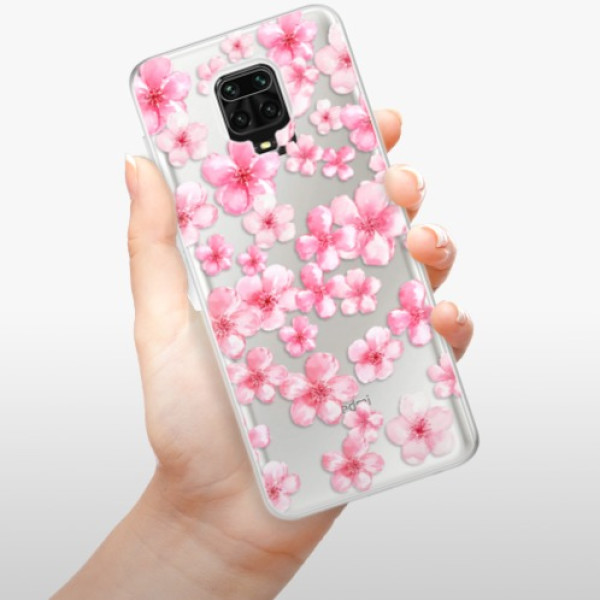 Silikonové pouzdro iSaprio - Xiaomi Redmi Note 9 Pro / Xiaomi Redmi Note 9S - Flower Pattern 05