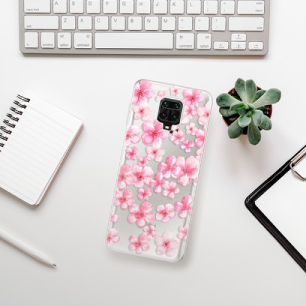 Silikonové pouzdro iSaprio - Xiaomi Redmi Note 9 Pro / Xiaomi Redmi Note 9S - Flower Pattern 05