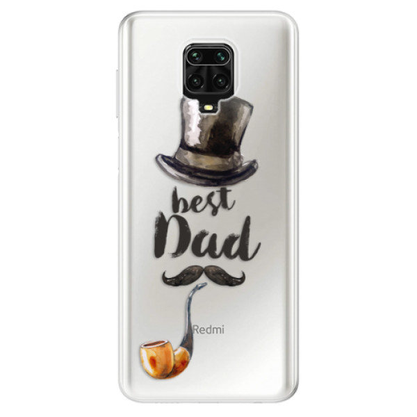 Odolné silikonové pouzdro iSaprio - Best Dad - Xiaomi Redmi Note 9 Pro / Note 9S